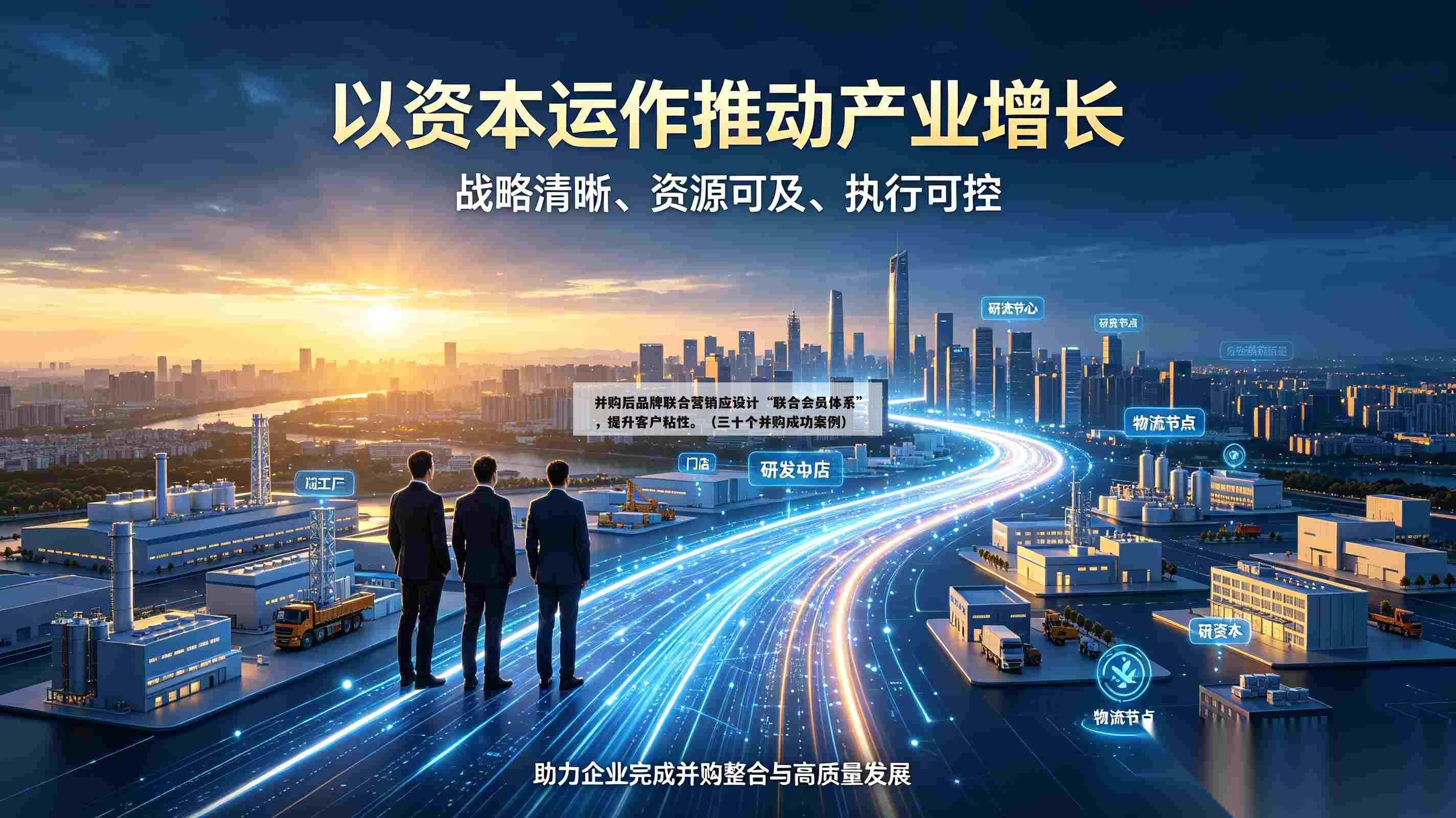 并购后品牌联合营销应设计“联合会员体系”,提升客户粘性。(三十个并购成功案例)-第1张图片-深圳中创商业咨询 并购后品牌联合营销应设计“联合会员体系”,提升客户粘性。(三十个并购成功案例)-第1张图片-深圳中创商业咨询